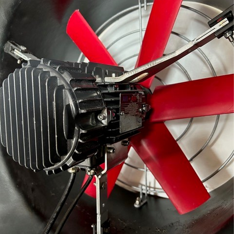 Ventilateur axial EC à faible bruit pour l'élevage​