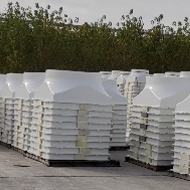 Boîtier de ventilateur à cône Frp pour la ventilation des fermes avicoles