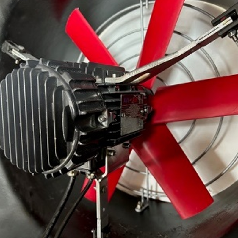 Moteur EC à grande vitesse pour les systèmes de ventilation industriels