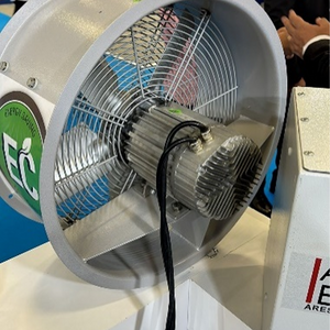 Ventilateur axial EC à boîtier court pour la ventilation​