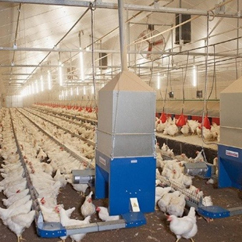Ventilateur EC résistant à la corrosion pour la ventilation des poulaillers