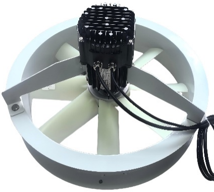 Ventilateur à flux axial EC mural